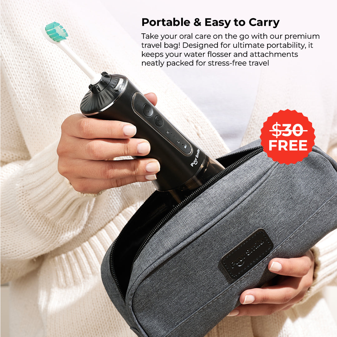 PUURSMILE WATER FLOSSER - 50% OFF HALLOWEEN SALE + 3 FREE GIFTS (WORTH $120)