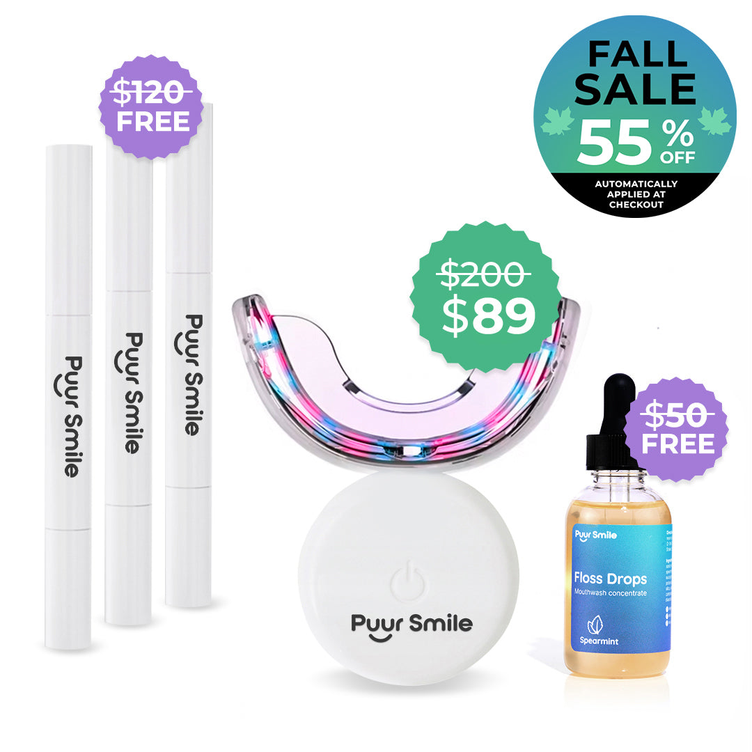 PuurWhite™ Teeth Whitening Kit with LED Light