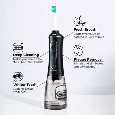 PUURSMILE WATER FLOSSER - 50% OFF HALLOWEEN SALE + 3 FREE GIFTS (WORTH $120)
