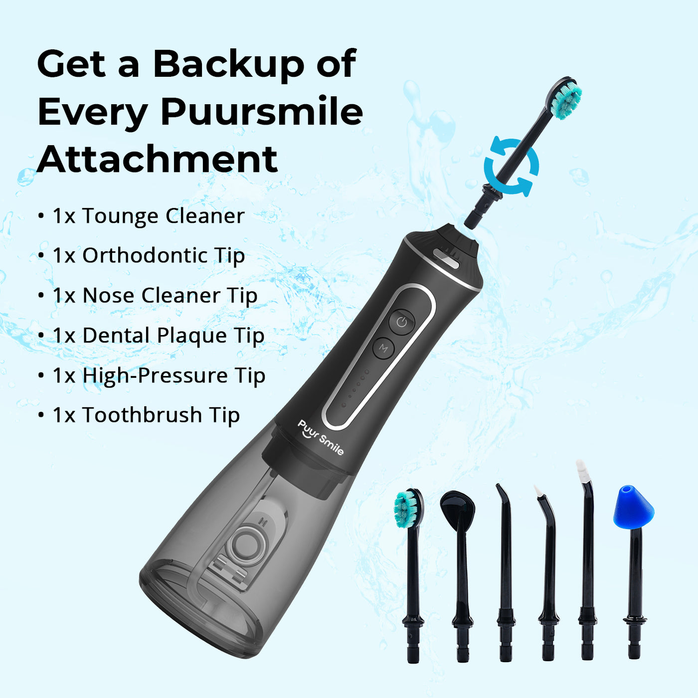 Midnight Edition Nozzle Set – 7 Tips